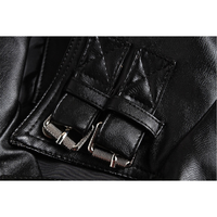 Funki Buys | Jackets | Men's Faux Leather Gothic Punk Jacket | Skull