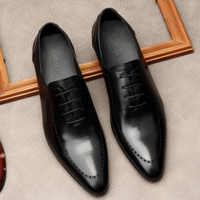 Funki Buys | Shoes | Men's Italian Handmade Oxford Shoes | Leather
