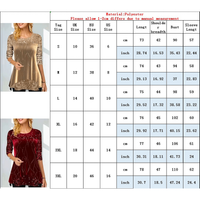 Funki Buys | Shirts | Women's Long Sleeve Sequin Evening Shirt | Tunic