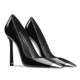 Funki Buys | Shoes | Women's Genuine Leather Metal Toe Heels