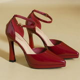 Funki Buys | Shoes | Women's Patent Leather Pointed Toe heels