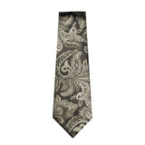 Funki Buys | Vests | Men's 4 Pcs Champagne Silk Paisley Tie Vest Set