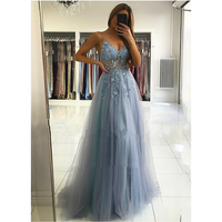 Funki Buys | Robes | Robe de bal longue à bretelles pour femme