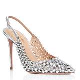 Funki Buys |Shoes | Women's Metallic Bling Bridal Stilettos | Wedding