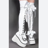 Funki Buys | Boots | Women's Butterfly Bow Over the Knee Boots