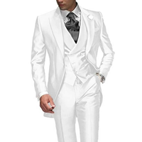 Funki Buys | Costumes | Smokings de mariage 3 pièces pour homme, coupe slim