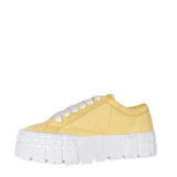 Funki Buys | Shoes | Women's Thick Heeled Canvas Sneakers