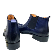 Funki Buys | Boots | Men's Luxury Genuine Leather Chelsea Ankle Boots