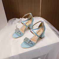 Funki Buys | Shoes | Women's Rhinestone Wedding Sandals | Prom Party