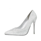 Funki Buys | Shoes | Women's Rhinestone Fashion High Heels | Wedding