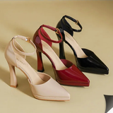Funki Buys | Shoes | Women's Patent Leather Pointed Toe heels