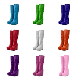 Funki Buys | Boots | Women's Super High Wedge Heeled Boots