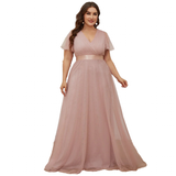 Funki Buys | Dresses | Women's Plus Size Long Evening Dress
