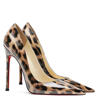 Funki Buys | Shoes | Women's Patent Leather Leopard Stilettos