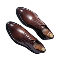 Funki Buys | Shoes | Men's Genuine Leather Derby Shoes | Wedding Shoes