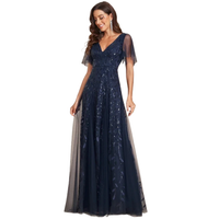 Funki Buys | Dresses | Women's Long Sequin Evening Dress | Formal