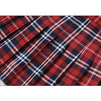Funki Buys | Skirts | Women's Short Pleated Plaid Skirts | A-line