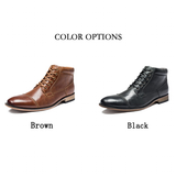 Funki Buys | Boots | Men's Luxury Genuine Leather Chukka Ankle Boot