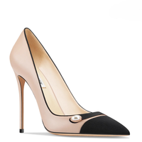 Funki Buys | Shoes | Women's Luxury Pearl Button High Stilettos