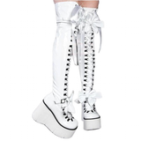 Funki Buys | Boots | Women's Butterfly Bow Over the Knee Boots