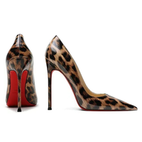 Funki Buys | Shoes | Women's Patent Leather Leopard Stilettos