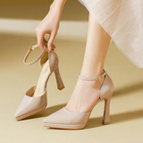Funki Buys | Shoes | Women's Patent Leather Pointed Toe heels