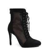 Funki Buys | Boots | Women's Mesh Stiletto Latin Dance Boots