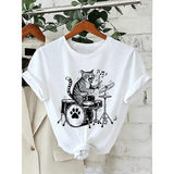 Funki Buys | Shirts | Unisex Musical Cat Tee