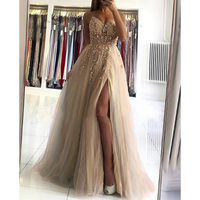 Funki Buys | Robes | Robe de bal longue à bretelles pour femme