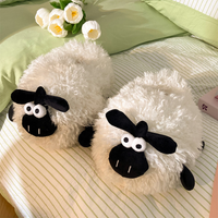 Funki Buys | Shoes | Unisex Cute Wide Eyed Sheep Slippers