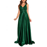 Funki Buys | Dresses | Women's Elegant Satin Sequin Dresses
