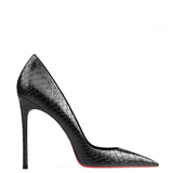 Funki Buys | Shoes | Women's Red Sole Snake Print Stilettos