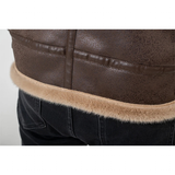 Funki Buys | Jackets | Men's Faux Leather Fleece Bomber Jacket