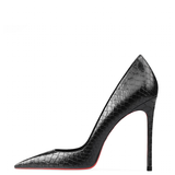 Funki Buys | Shoes | Women's Red Sole Snake Print Stilettos