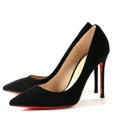 Funki Buys | Shoes | Women's Luxury Red Soles Suede Stiletto Pumps