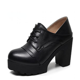 Funki Buys | Shoes | Women's Mary Jane Platforms | Genuine Leather