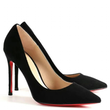 Funki Buys | Shoes | Women's Luxury Red Soles Suede Stiletto Pumps