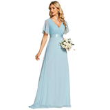 Funki Buys | Dresses | Women's Plus Size Long Evening Dress
