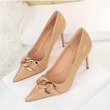 Funki Buys | Shoes | Women's Luxurious Patent Stiletto Pumps | Formal