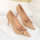 Funki Buys | Shoes | Women's Luxurious Patent Stiletto Pumps | Formal