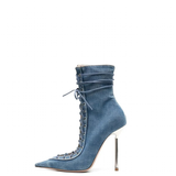 Funki Buys | Boots | Women's Stylish Lace Up Stiletto Boots