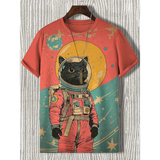 Funki Buys | Shirts | Unisex Space Cat Tee
