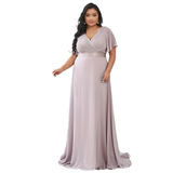Funki Buys | Dresses | Women's Plus Size Long Evening Dress
