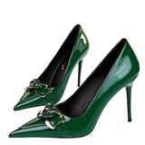 Funki Buys | Shoes | Women's Luxurious Patent Stiletto Pumps | Formal