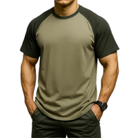 Funki Buys | Shirts | Men's Quick Dry Casual Two Toned T-Shirt