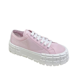 Funki Buys | Shoes | Women's Thick Heeled Canvas Sneakers