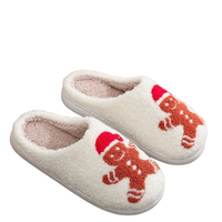Funki Buys | Shoes | Unisex Christmas Gingerbread Slippers