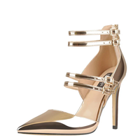 Funki Buys | Shoes | Women's Luxury 4 Strap Stiletto Sandals