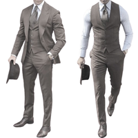 Funki Buys | Suits | Men's Slim Fit Formal Wedding Tuxedos 3Pc