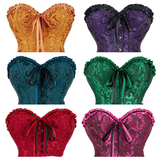 Funki Buys | Lingerie | Women's Pretty Overbust Corset | Bustier